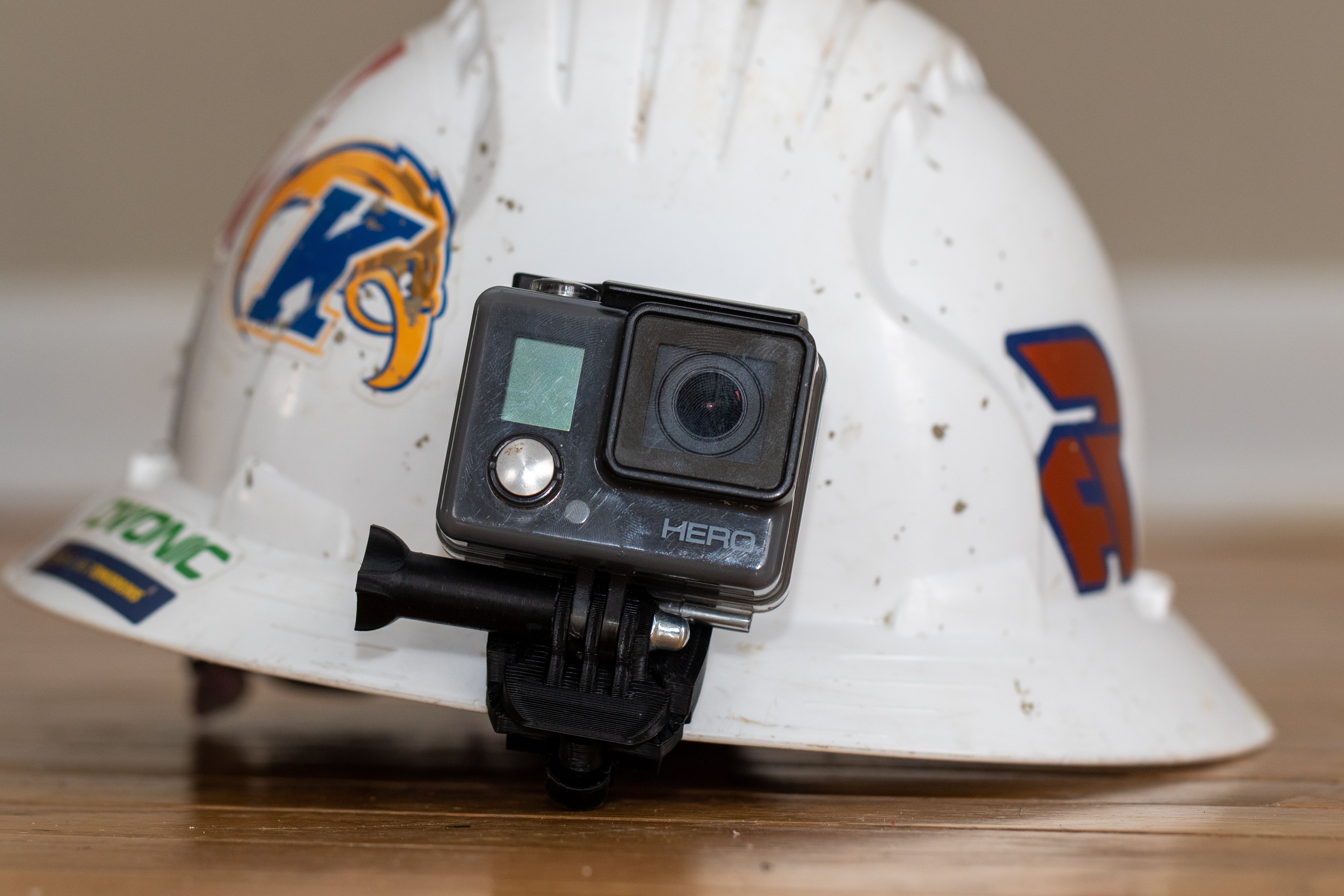 go pro on icon helmet Brim Attachment GoPro Mount – Romby Innovations