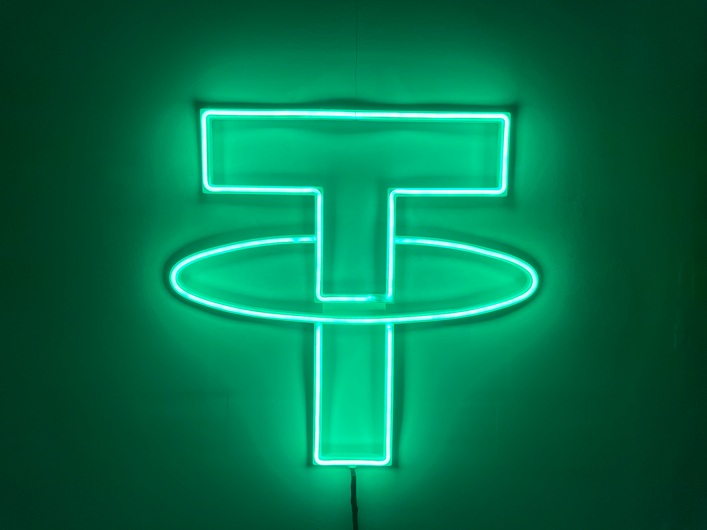 Tether - LED Neon Crypto Sign