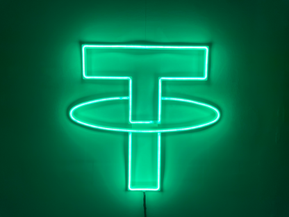 Tether - LED Neon Crypto Sign