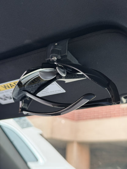 Sun Visor Glasses Clip