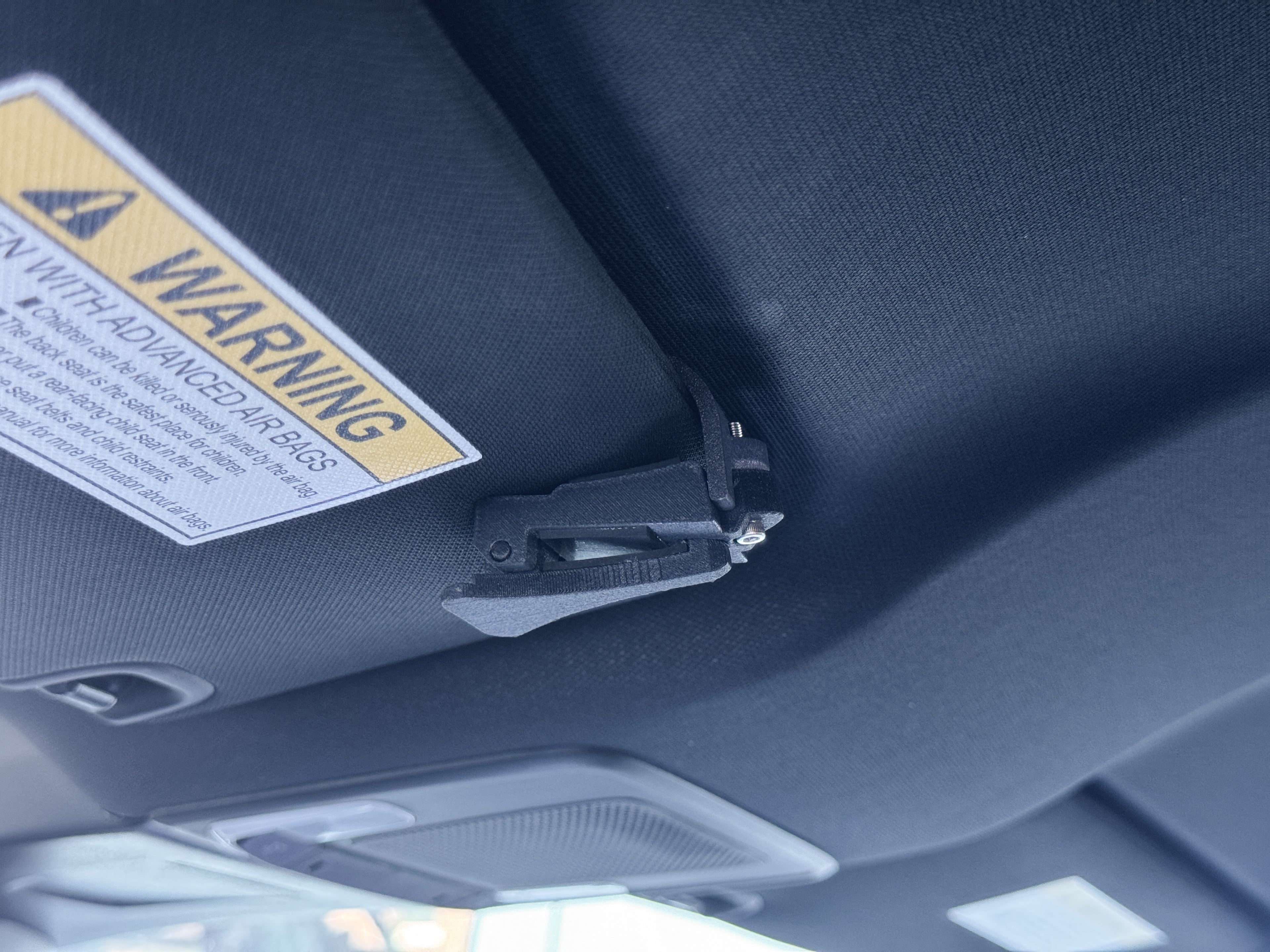 Sun Visor Glasses Clip