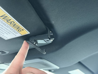 Sun Visor Glasses Clip