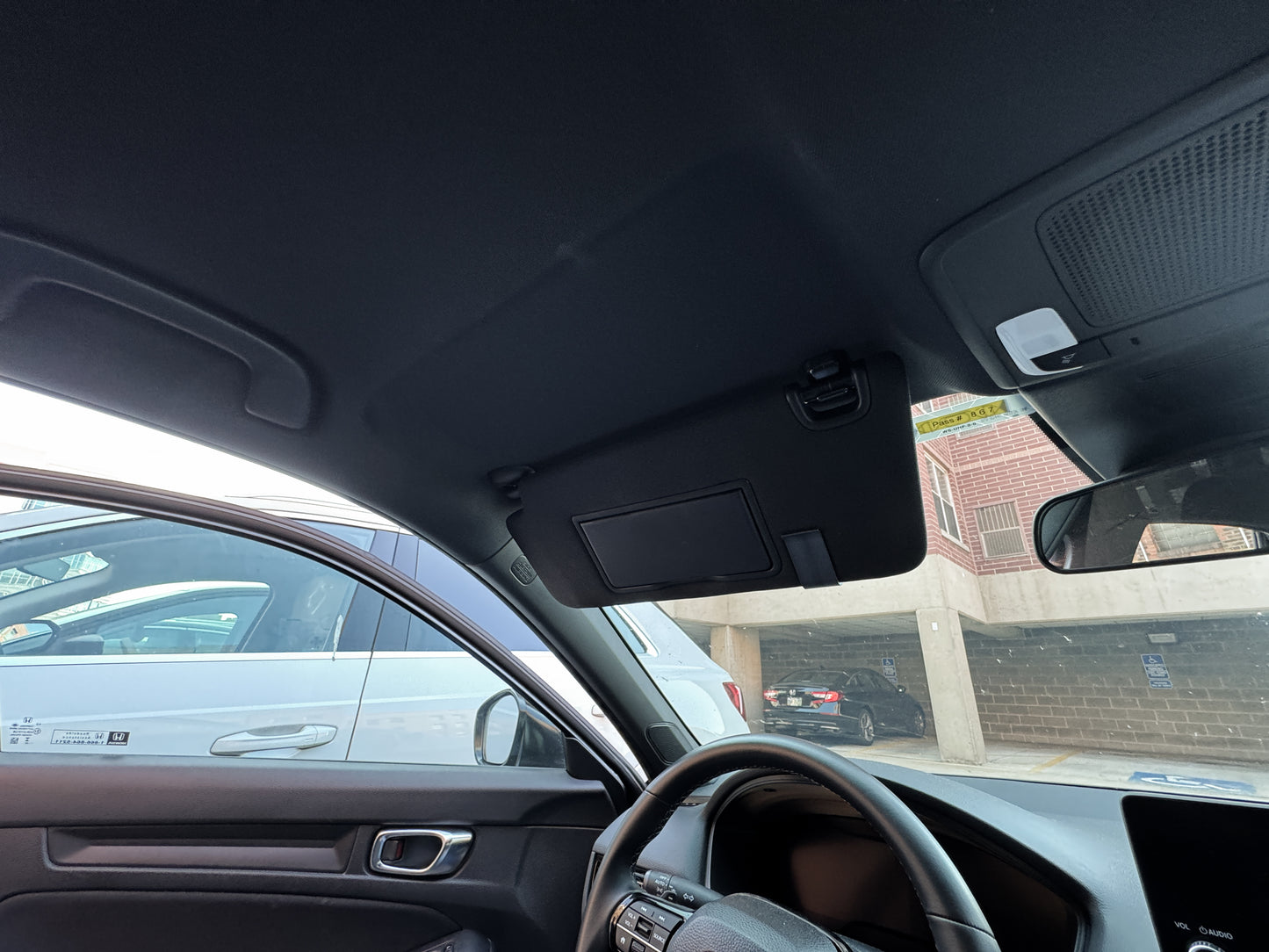 Sun Visor Glasses Clip