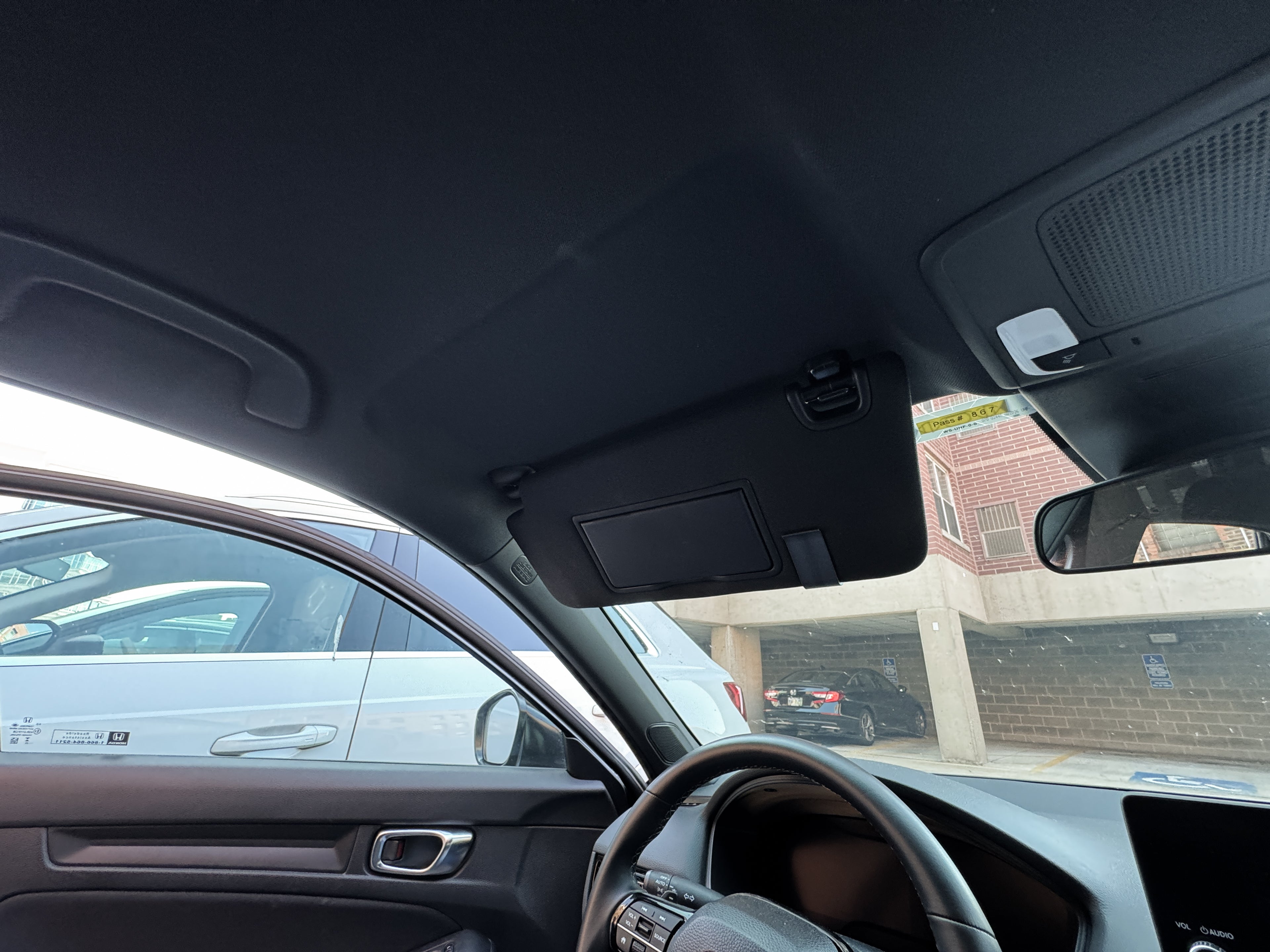 Sun Visor Glasses Clip