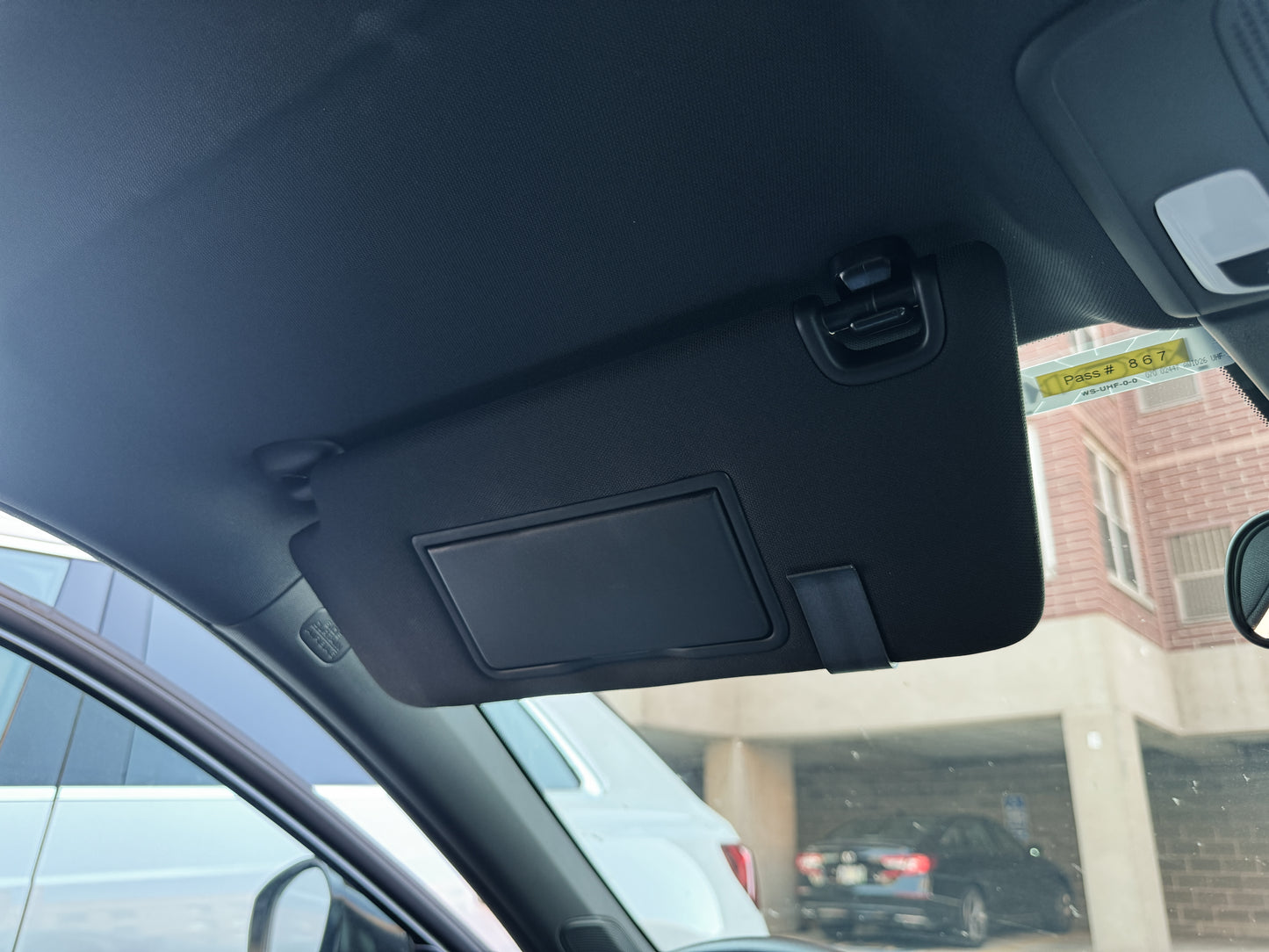 Sun Visor Glasses Clip