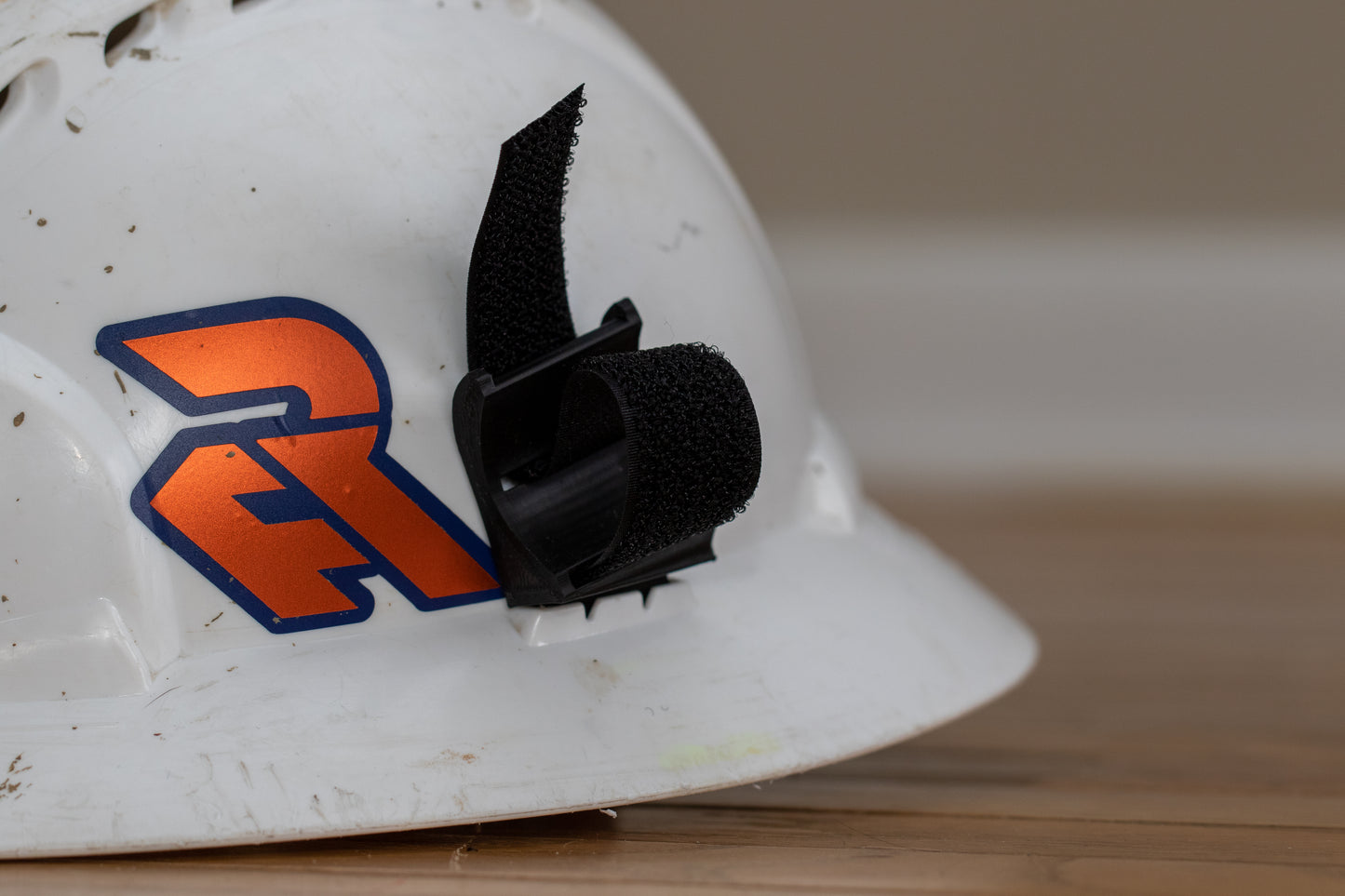 Custom Hardhat Flash Light Holder