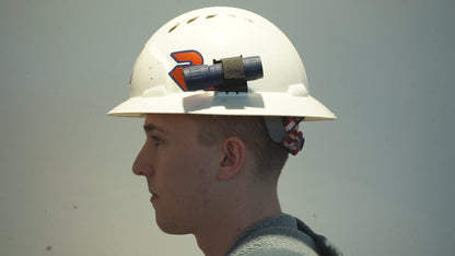 Custom Hardhat Flash Light Holder