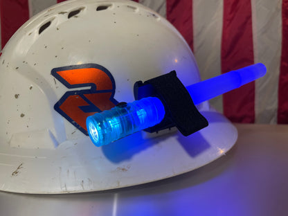 Custom Hardhat Flash Light Holder