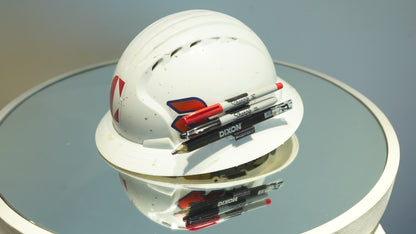 Custom Hardhat Pencil and Marker holder